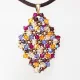 Symphony - Malvina Rhombus M-Chocolate Suedine - 2